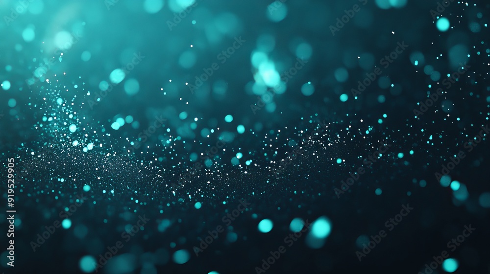 Poster the visualization of big data. the digital background. analytics representation. the wave of particl