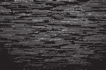 Distressed Black Lines Overlay Texture for Creative Designs Black and White