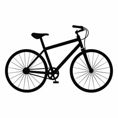 Bicycle Black silhouette