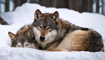 Fototapeta premium region wolf lupus