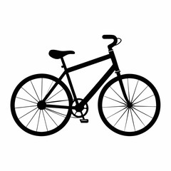 Bicycle Black silhouette
