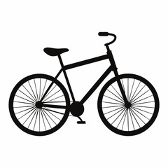 Bicycle Black silhouette