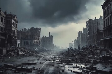 Post-Apocalyptic Cityscape