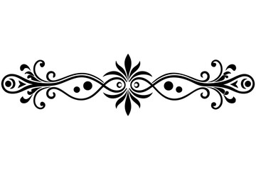 Ornamental design digital artwork vector