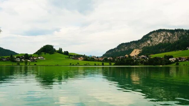 Lake Thiersee near Kufstein in Tirol, Austria