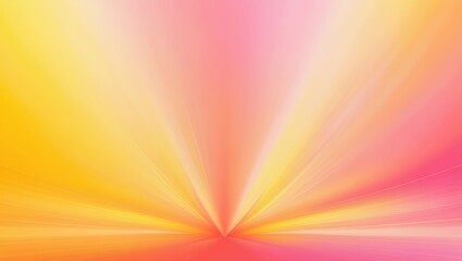 Fototapeta premium Gradients from bright yellow to golden orange with hints of pink background