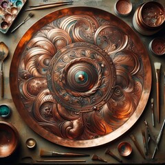 24 6 Copper Patina Painting Painting techniques that create colo