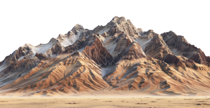 PNG Majestic desert mountain landscape wallpaper