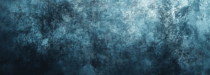 Grainy background gray blue black noisy texture gray grunge gradient banner, abstract poster cover header design