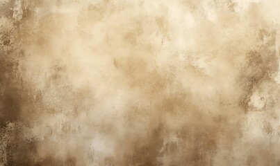 Fototapeta premium Colour old concrete wall texture background. Close up retro plain cream color cement wall background texture. 