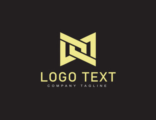Letter N logo. corporate business emblem logotype