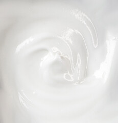 Cosmetic moisturizing body cream as texture or background
