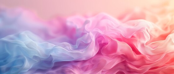 Fototapeta premium a pink, blue, and pink wave against a coordinated pink, blue, and pink background
