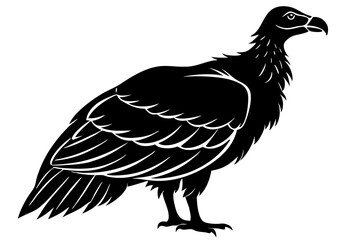 Eagle isolated black vector