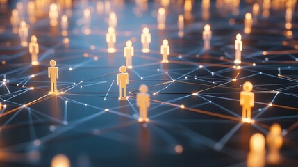 Digital Network of People