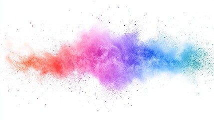 Colorful Powder Explosion