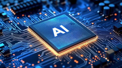 AI, Artificial Intelligence concept,3d rendering,conceptual image.