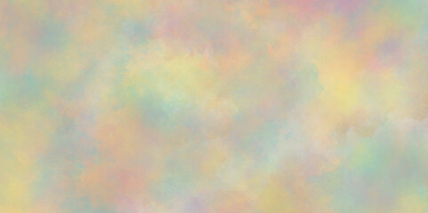 Beautiful and light color colorful background, Colorful and bright watercolor background texture with grunge watercolor splashes, Abstract bright and shinny lovely soft color watercolor background.