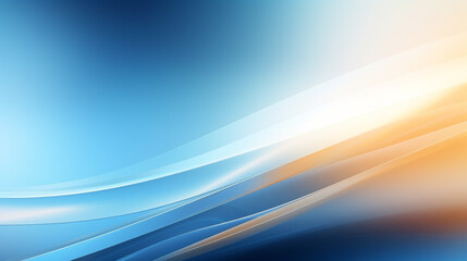 abstract light blue wave smooth background.