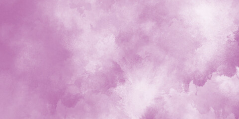 Obraz premium abstract purple watercolor background painting on paper texture. Abstract brush painted border stain watercolor backdrop, Aquarelle paint purple paper textured canvas perfect for presentation.