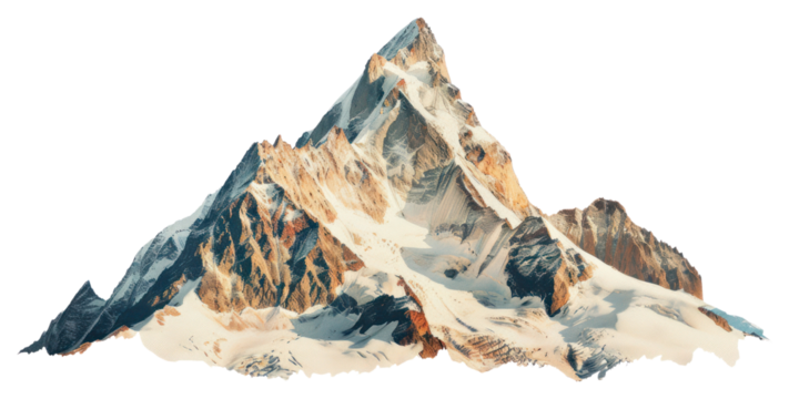 PNG Mountain shape collage cutouts outdoors scenery bonfire.