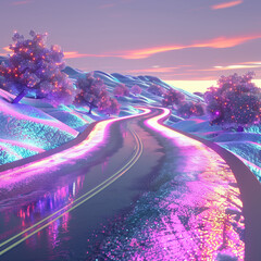 3D road 