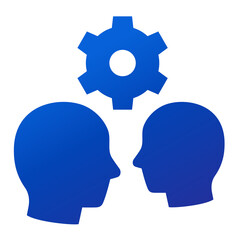 human interaction icon, png