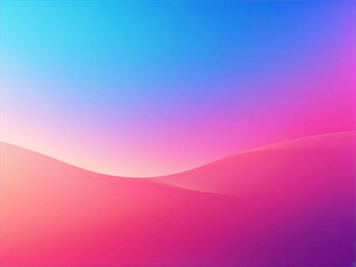 Abstract gradient background with blue, pink, and purple hues.