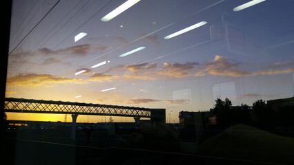 Atarceder desde un viaje en tren