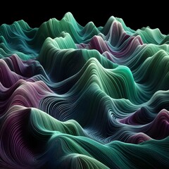 Vibrant Digital Topography