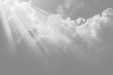 PNG  Sunlight breaking through clouds