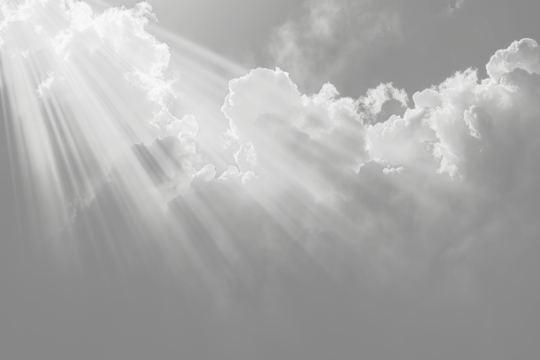 PNG  Sunlight breaking through clouds