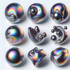  Liquid metal 3d 
