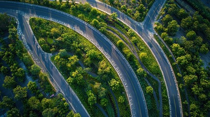 Roads in Modern Green Infrastructure Development 