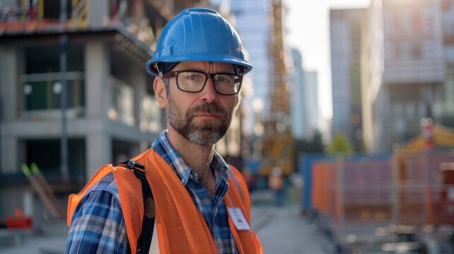 The construction site engineer