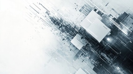 Obraz premium Abstract Digital Technology Background