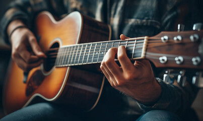 The guitarist&rsquo;s fingers dance across the strings, each chord resonating with a heartfelt passion that captivates the audience.