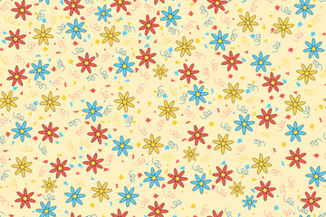 floral seamless pattern