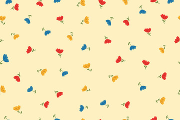 floral seamless pattern