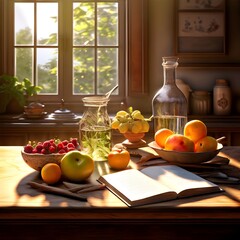 Sunlit Kitchen Table