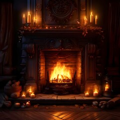 Warm Fireplace