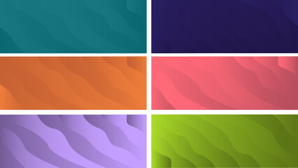 Soft Wavy Gradient Backgrounds. Editable Abstract Background Set. Elegant Soft Wave Gradients. Fluid Gradient Backgrounds with Wavy Shapes. Modern Soft Gradient. Versatile Soft Wave Backgrounds.