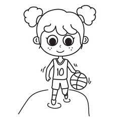 Tala-playing-basketball