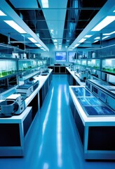Obraz premium cutting edge lab equipment displaying advanced technology innovative design scientific research experimentation, innovation, science, device, tools, analysis