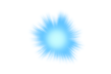 Realistic blue light sparkle with lens flare isolated on transparent background. light burst explosion. Blue light rays effect. Luxury events decoration design elements. PNG, Cut-out	