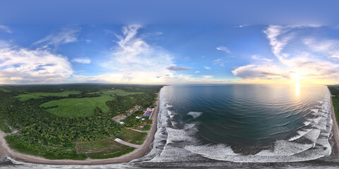 Tropical beach panorama landscape © PixieMe