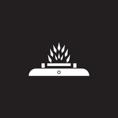 Obraz premium modern gas stove logo