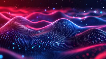 Abstract Digital Landscape