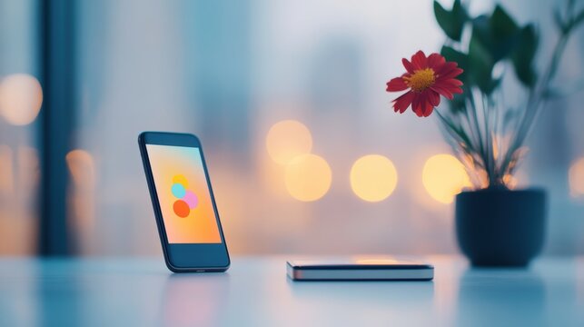 A user friendly mobile app interface with a focus on accessibility. The design incorporates large buttons, clear fonts, and high contrast for easy navigation and readability.