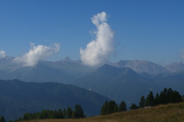 landscape with clouds